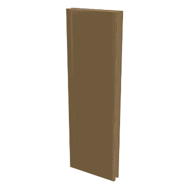 WEDP36 cabinet in Micro Shaker White Oak