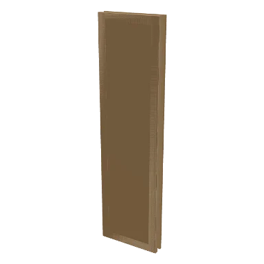 WEDP42 cabinet in Micro Shaker White Oak