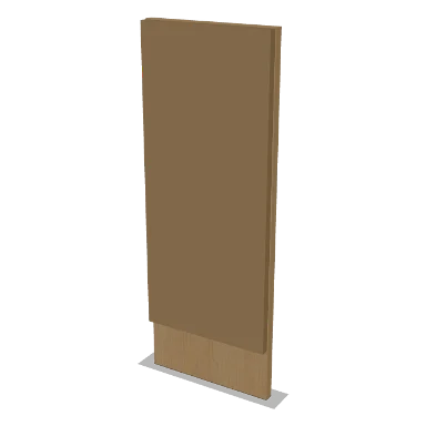 WSV30 cabinet in Micro Shaker White Oak