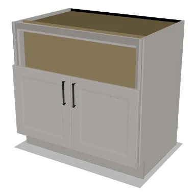 FSB36 cabinet in Bevel Greige