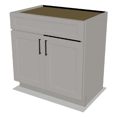VSB33 cabinet in Bevel Greige