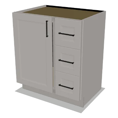 VSD30R cabinet in Bevel Greige