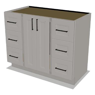 VSDB42 cabinet in Bevel Greige