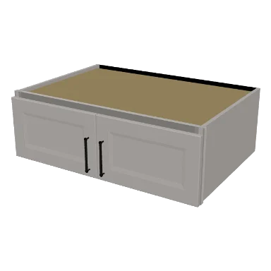 W361224 cabinet in Bevel Greige