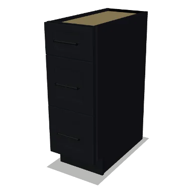 3DB12 cabinet in Bevel Black