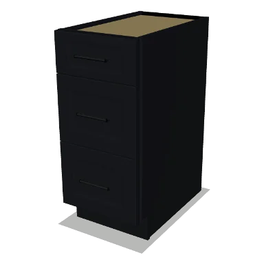 3DB15 cabinet in Bevel Black