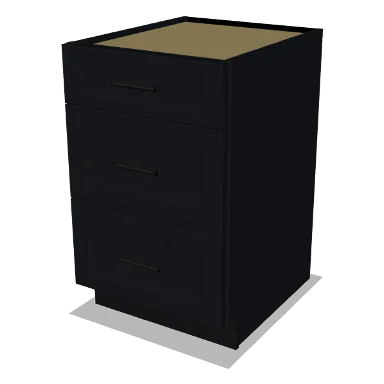 3DB21 cabinet in Bevel Black