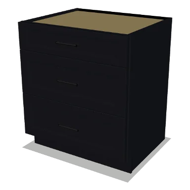 3DB30 cabinet in Bevel Black