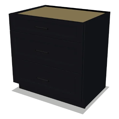 3DB33 cabinet in Bevel Black