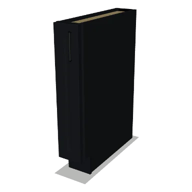 B06SR cabinet in Bevel Black