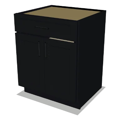 B27 cabinet in Bevel Black