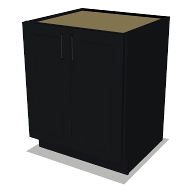 B27FH cabinet in Bevel Black