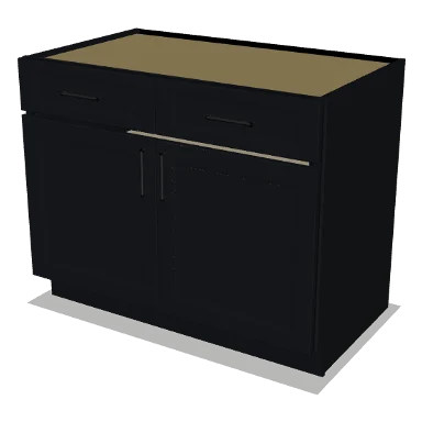 B42 cabinet in Bevel Black