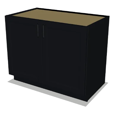 B42FH cabinet in Bevel Black