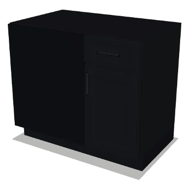 BBC42/45-39 cabinet in Bevel Black