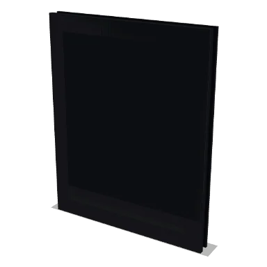 BEDP cabinet in Bevel Black