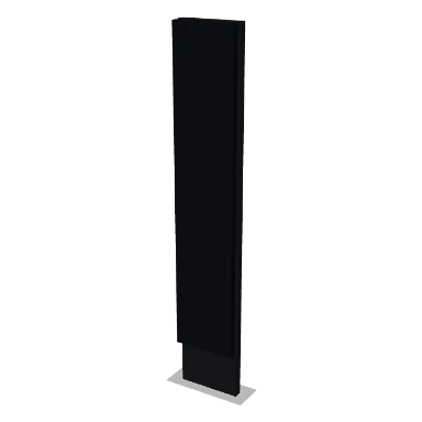 BF6 cabinet in Bevel Black