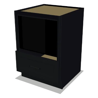 MB24 cabinet in Bevel Black