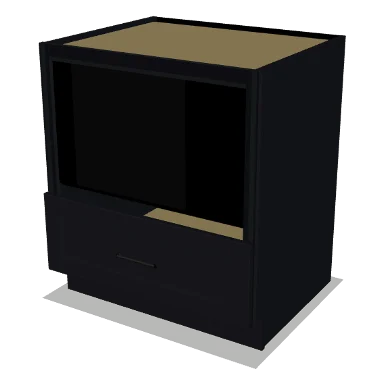 MB30 cabinet in Bevel Black