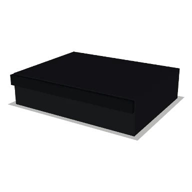 OC33D-TOP cabinet in Bevel Black