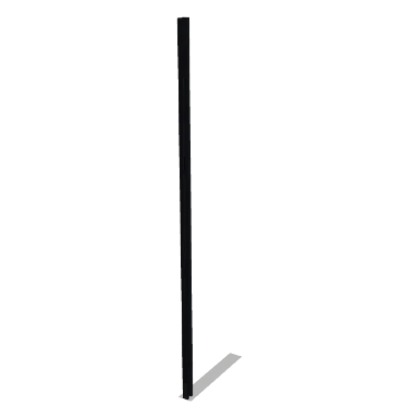 REF2496-1.5 cabinet in Bevel Black
