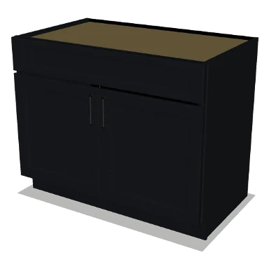 SB42 cabinet in Bevel Black
