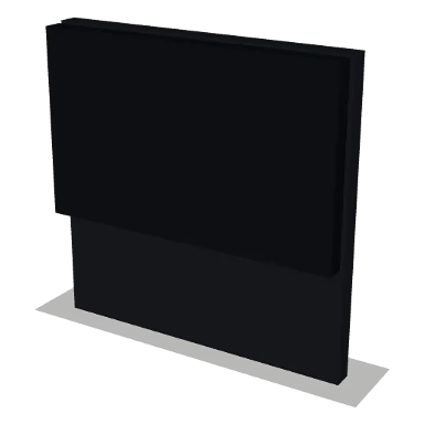 SPAINT cabinet in Bevel Black