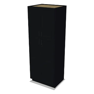 TP308424 cabinet in Bevel Black