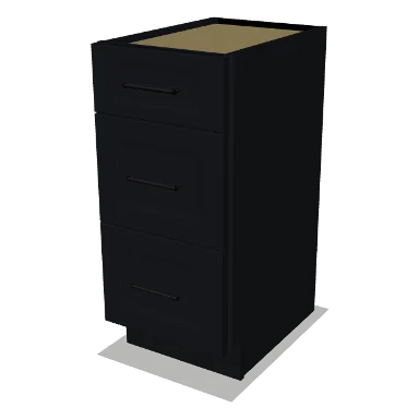 VDB15 cabinet in Bevel Black