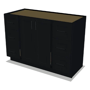 VSDB48 cabinet in Bevel Black