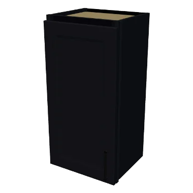 W1530 cabinet in Bevel Black