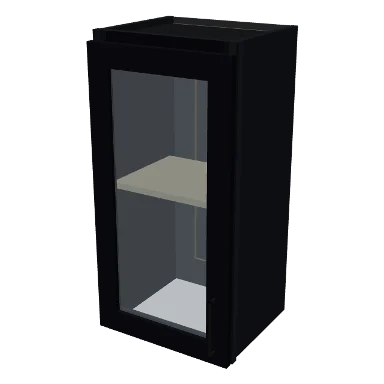 W1530GD cabinet in Bevel Black