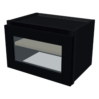 W1812GD cabinet in Bevel Black