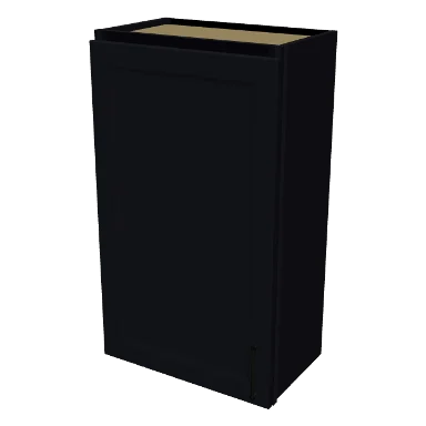 W2136 cabinet in Bevel Black