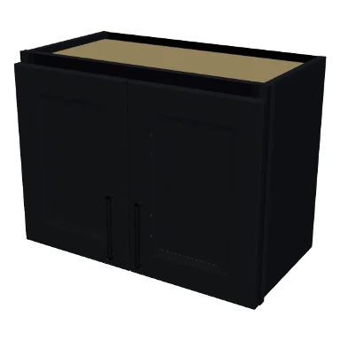 W2418 cabinet in Bevel Black