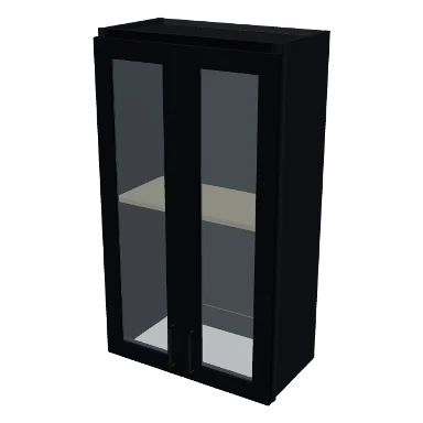 W2442GD cabinet in Bevel Black