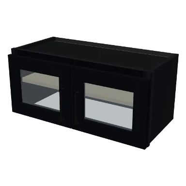 W2712GD cabinet in Bevel Black