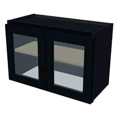 W2718GD cabinet in Bevel Black