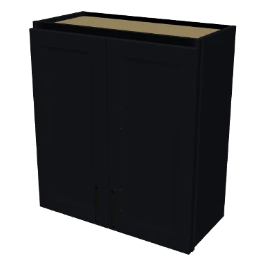 W2730 cabinet in Bevel Black