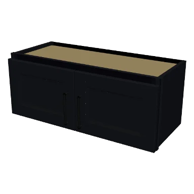 W3012 cabinet in Bevel Black