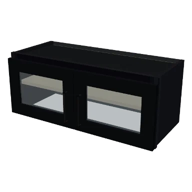 W3012GD cabinet in Bevel Black