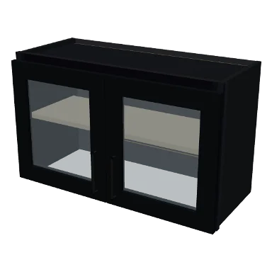 W3018GD cabinet in Bevel Black