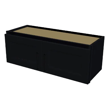 W3312 cabinet in Bevel Black
