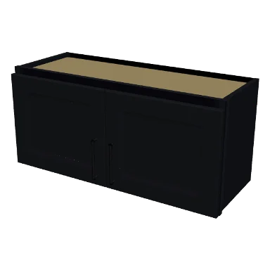 W3315 cabinet in Bevel Black