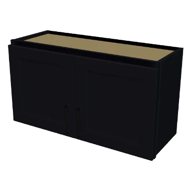 W3318 cabinet in Bevel Black