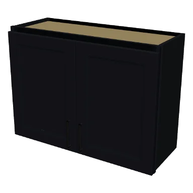 W3324 cabinet in Bevel Black