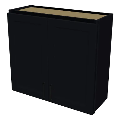 W3330 cabinet in Bevel Black