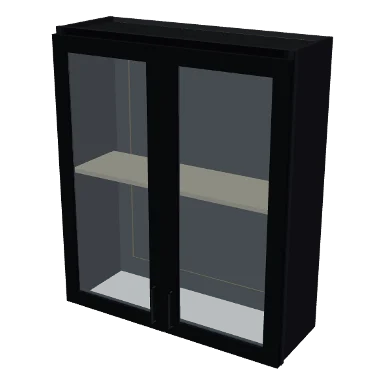 W3642GD cabinet in Bevel Black