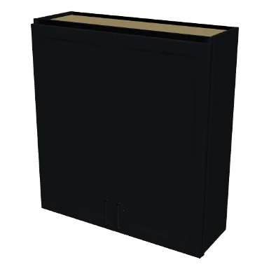 W3942 cabinet in Bevel Black