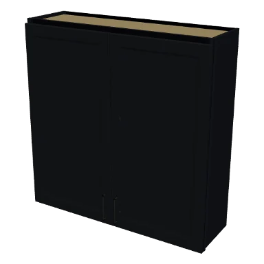 W4242 cabinet in Bevel Black